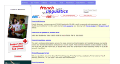 Desktop Screenshot of french-linguistics.co.uk